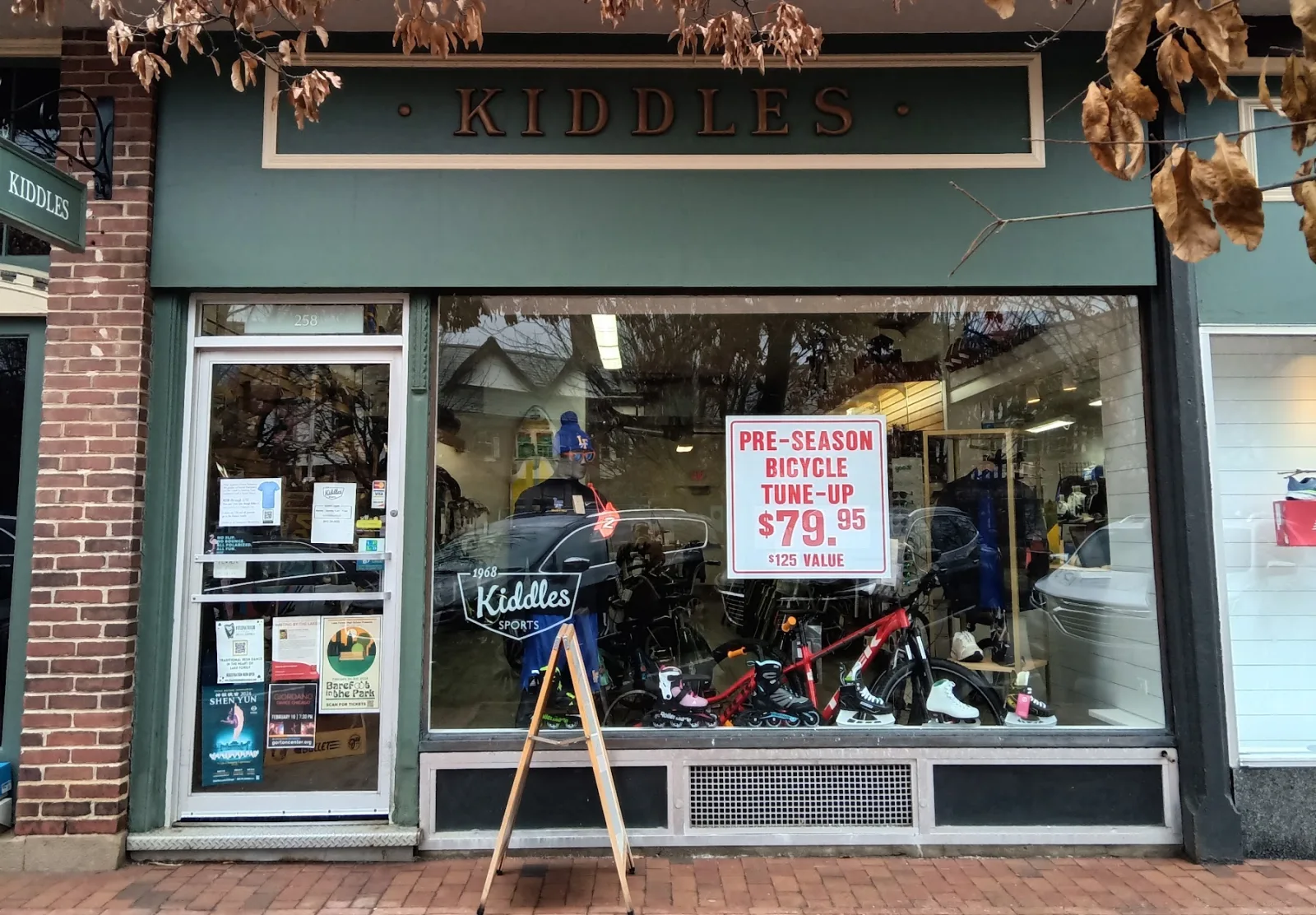 Kiddles Sports storefront