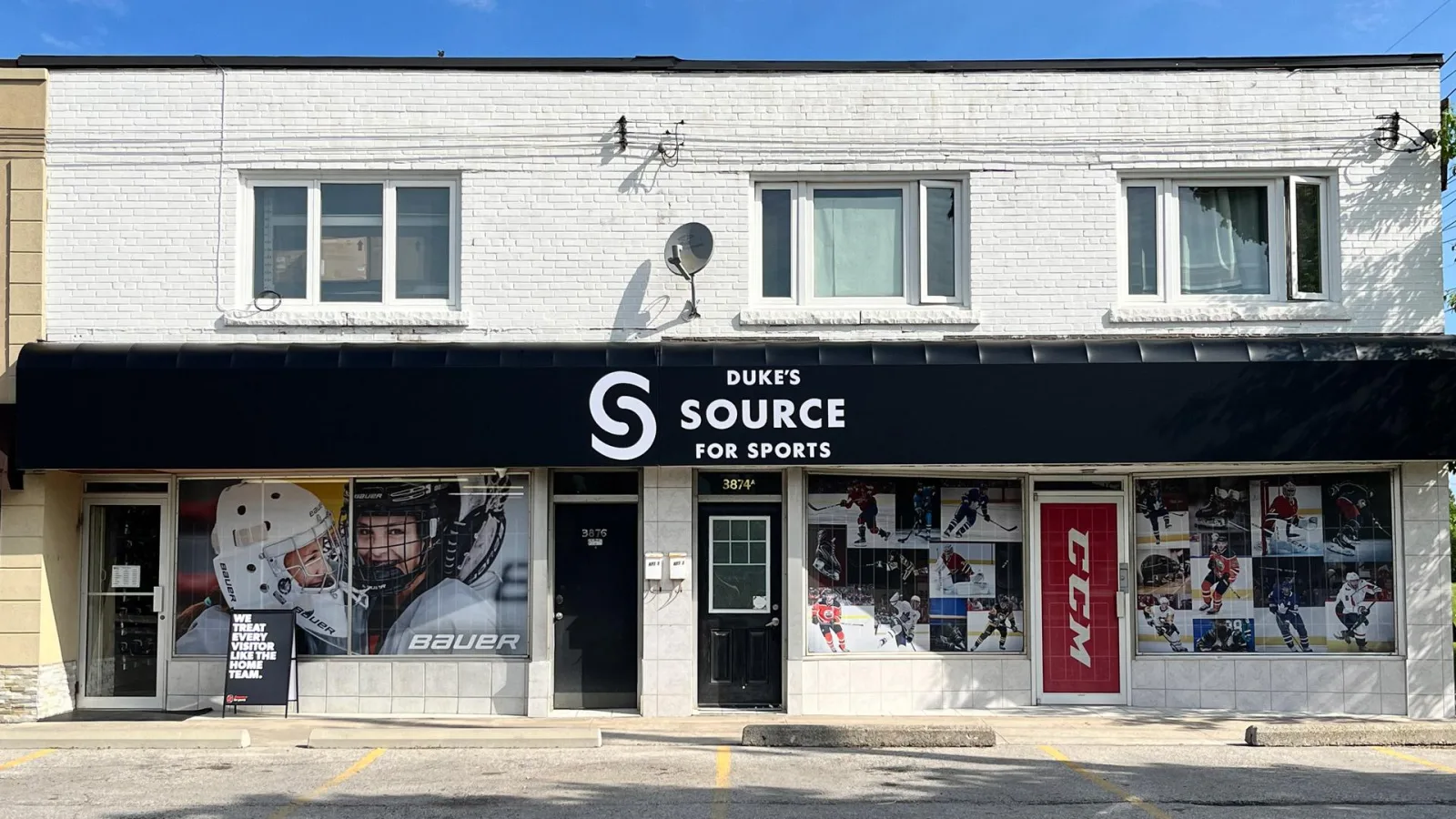 Duke’s Source for Sports storefront