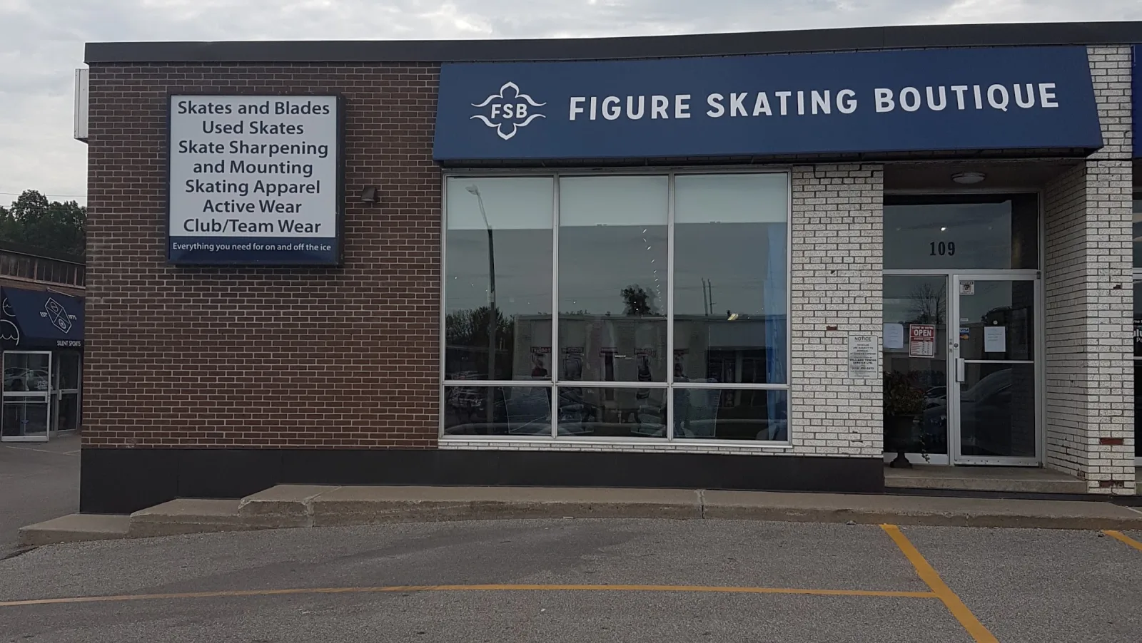 Figure Skating Boutique storefront