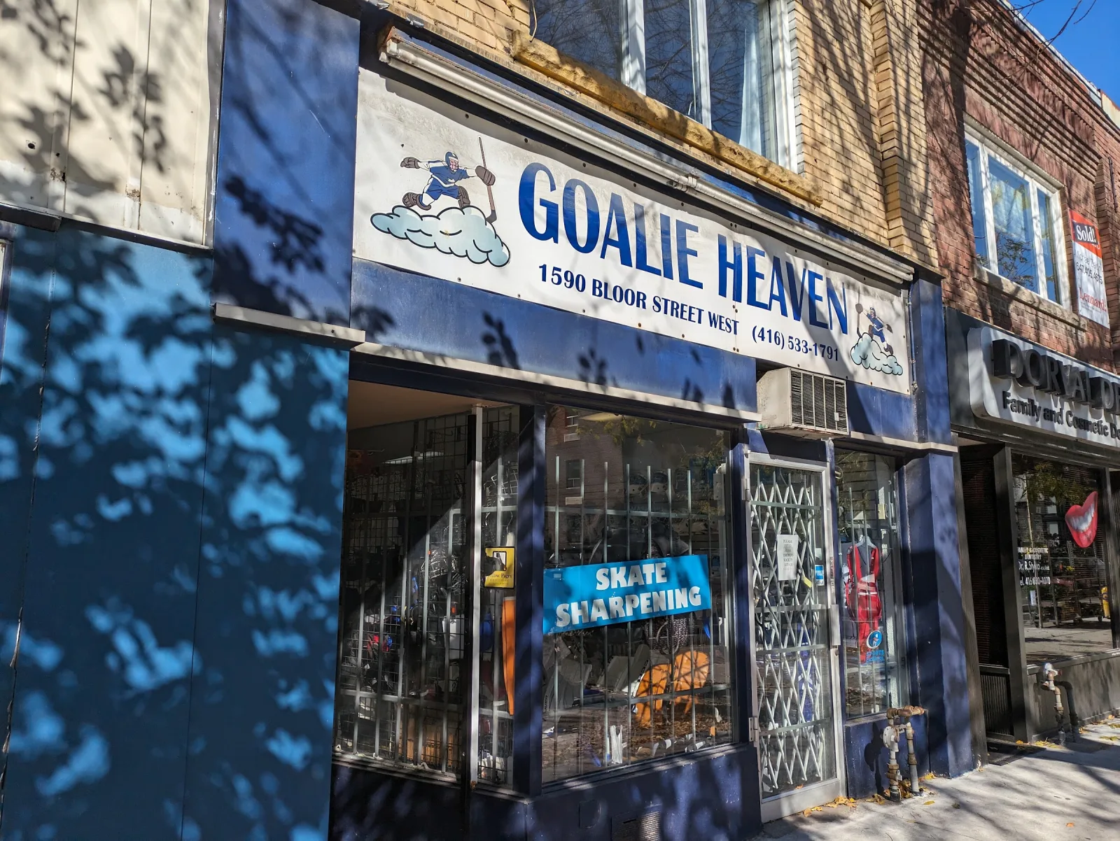 Goalie Heaven storefront