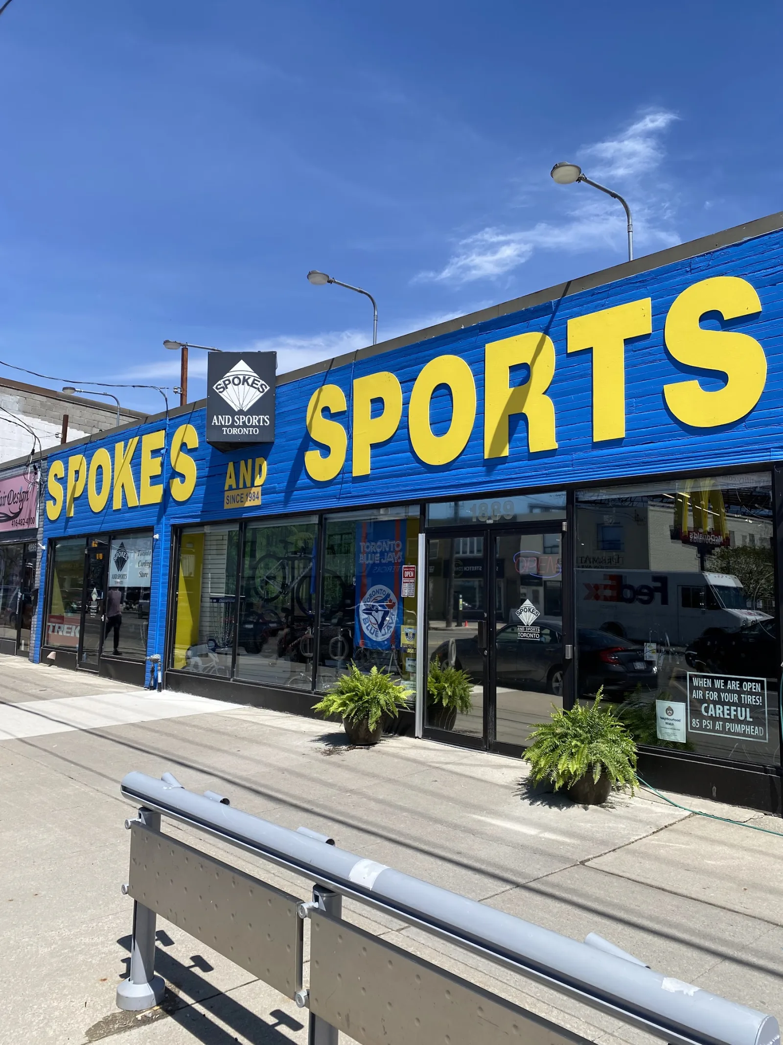 Spokes and Sports storefront