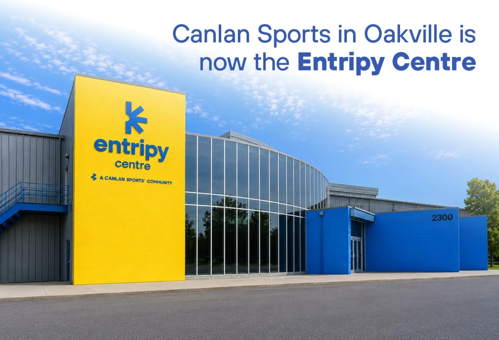 Entripy Centre - Oakville, where Canlan Sports Shop at Entripy Centre - Oakville is