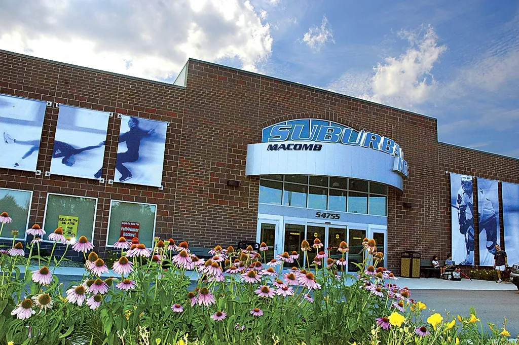 Suburban Ice Macomb, where B&R Sports Macomb is